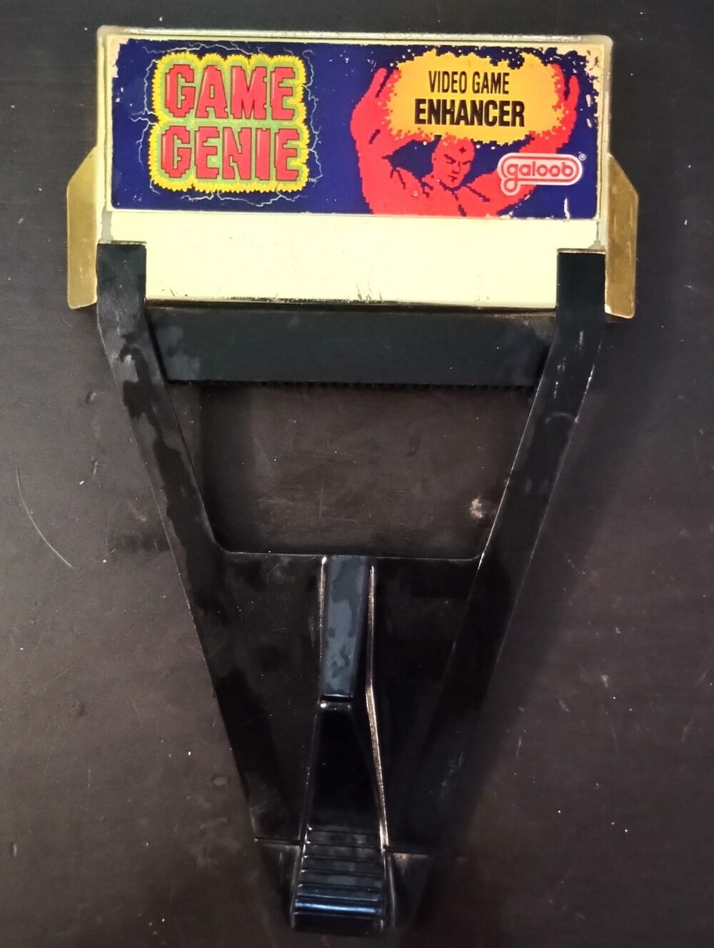 Nintendo Nes Game Genie Cartridge Adapter - Black